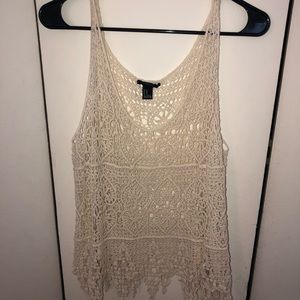 Forever 21 Crochet Top